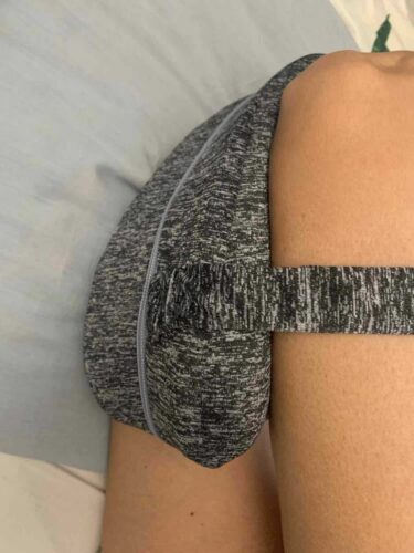 Click to view full screen Leg Pillow for Side Sleeping and Alignment photo review